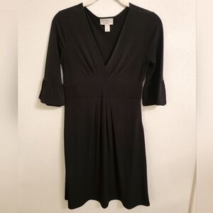 Ann Taylor Loft  0-petite  Black Dress